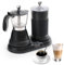 Macchina Per Il Caffè, Mini Macchina Automatica Per La Schiumatura Del Latte Per Uso Domestico Con Caffettiera, Funzione Di Controllo Intelligente Della Temperatura Per La Caffetteria Domestica