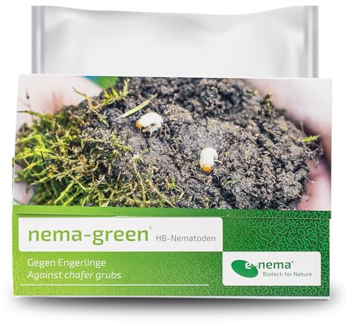 HB-Nematoden gegen Engerlinge | 10 Mio. für 20m² | nema-green von e-nema