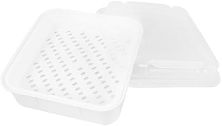 OKUMEYR Estuche Vapor Microondas Vaporera Para Verduras Cesta Vaporera Uso Prolongado Fácil De Limpiar