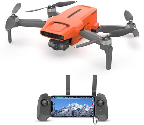 FIMI Mini 3 drones con camara 4k, cardán de 3 ejes, menos de 249 g, video 4K/60FPS, foto de 48 MP, zoom de 12x, transmisión de 9 km, video nocturno AI, seguimiento visual, retorno (MINI3-32min)