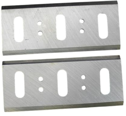 2Pcs Electric Planer Blades, Alloy Double Edged Replacement Blades for Woodworking Tools, 3.53 x 1.52 Inches