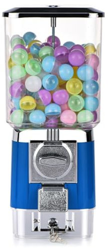 Macchina per gomme da Masticare per Bambini, distributori Automatici di Caramelle e caffè in Capsule con 200 Palline vuote, 100 gettoni in Acciaio Inossidabile, Macchina per gomme da Masticare