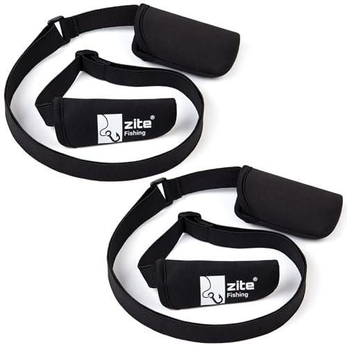 Zite Fishing Rutenschutz 2er-Pack | Verstellbar 80–220 cm | Neopren Schoner