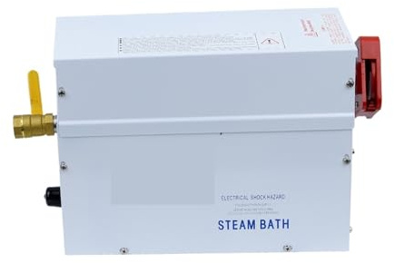 OPFVUJIKX Generatore for Bagno Turco con Macchina for Sauna 3KW, Spa for dimagrire rilassa Il Bagno Turco Stanco Pannello di Controllo del Computer Vapore Umido per Home Spa