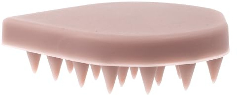 Hoement Kopfhaut massagekamm aus Silikon Tragbar Sanfte Durchblutungsförderung Unisex Shampoo Trockenbürste Handlich für Zuhause und Reise