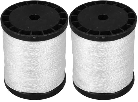Gatuida Corda in Nylon Intrecciata per Costruzioni e Muratura Spago da Costruzione Resistente 0195 Kg 2 Pezzi per Giardinaggio e Uso Esterno in Condizioni Umide e Asciutte