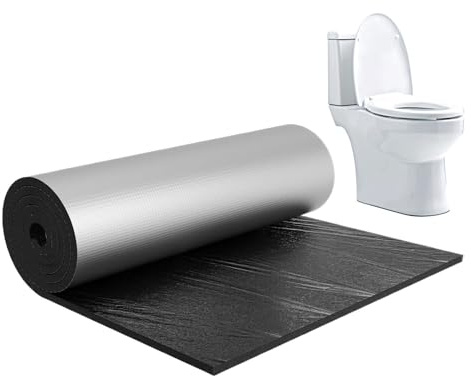 SVCEQZE Revêtement Isolant Pour Réservoir De Toilettes,Film Imperméable Autoadhésif | Kit Anti-Condensation 100 x 40 cm pour WC | pour Salle de Bain et Cuisine