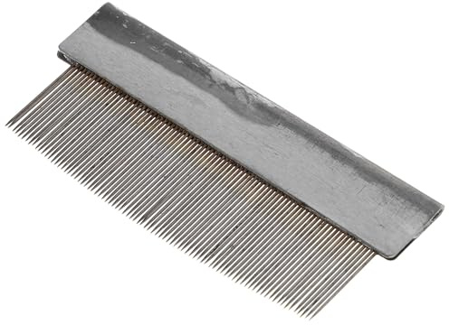 NUSITOU Metall Geigenbogen Haarkamm aus Eisen mit 84 Zähnen Praktisches Werkzeug zum Kämmen und Pflegen von Bogenhaaren für Professionelle Musiker und Schüler