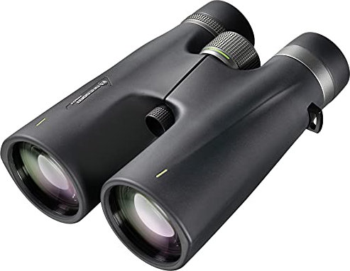 Bresser Primax 8x56 extrem Lichtstarkes und mehrschichtvergütetes Fernglas mit Tragetasche, Gurt und Stativanschlussgewinde 9676203 Schwarz