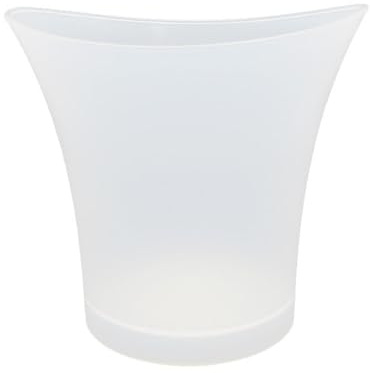 Seau à glace lumineux à LED pour boîte de nuit, champagne, bière, seau en polypropylène adapté pour l'intérieur et l'extérieur