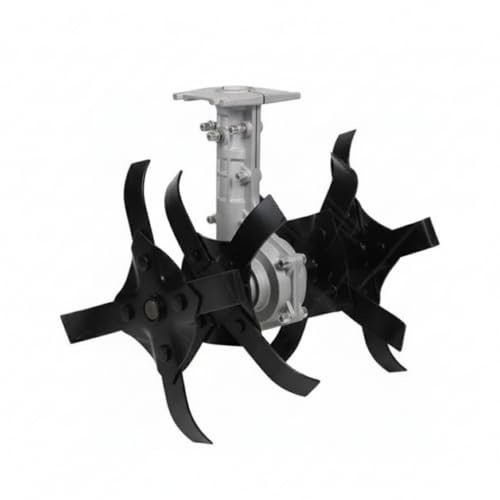 Maka Gruppo Zappette per Decespugliatore Ø26 mm a 9 Denti – Accessorio Motozappa Fresatrice Terreno, Testa Zappatrice Universale per Fresare, Sarchiare e Arieggiare Il Suolo (Fresa)