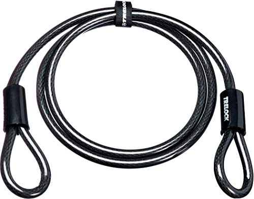 Trelock Schlaufenkabel-2232412199 schwarz Ø12mm