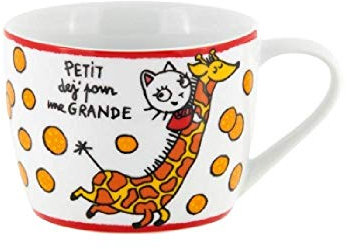 DLP, Bol Jumbo Louloute en Porcelaine 9x12cm
