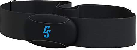Capital Sports Pulsmesser Brustgurt für Sport, Genauer Brustgurt Pulsmesser, Pulsgurt mit ANT+/5.3kHz/Bluetooth BLE Tracker für Fitness Laufen/Radfahren, LED-Herzfrequenzmesser, App-Funktion