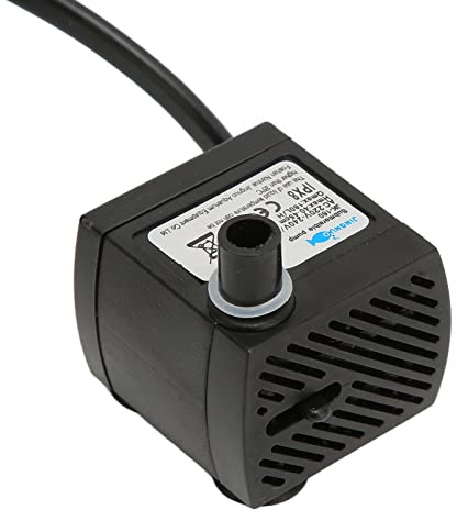 Mini Pompa per Acquario IPX8 Silenziosa Regolabile con Ventosa, Pompa Ad Acqua Sommergibile per Fontana, Casa, Scuola, Ufficio