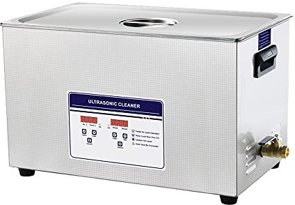 15/22/30L Digital Ultrasonic Cleaner with Timer, Professional Ultrasonic Cleaning Machine Cleaner for Jewelry Dentures (15L)