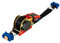 LOADCARE 4 x Automatik Spanngurt mit Aufrollmechanismus Automatischer Zurrgurt mit Fittingen für Airlineschiene schwarz 2 Meter x 25mm 125 daN selbstaufrollend