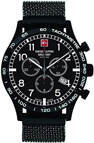 Swiss Alpine Military Herren Uhr Chrono 1746.9177SAM Edelstahl