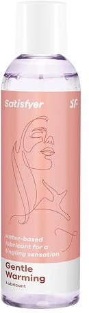 Satisfyer Women GleitgelGentle Warming | Gleitmittel auf Wasserbasis | kondomverträglich | wärmend | 150 ml