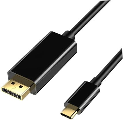 jojofuny 1.8m Cavo Patch Tipo c Connettore TV per Cavo di Collegamento TV Adattatore Stb Conduttori in Rame Tripla Connettori in Metallo Nichelato