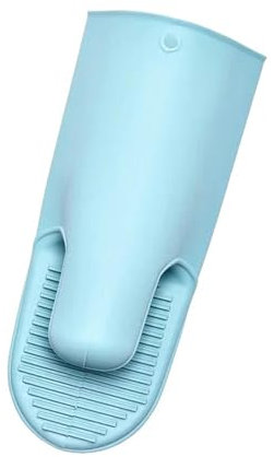 LWDXMYKW maniques Cuisine Résistant À La Chaleur Gants Clip Isolation Anti - Dérapant Four Rack Cuisson Barbecue Ustensiles De Cuisine-Bleu