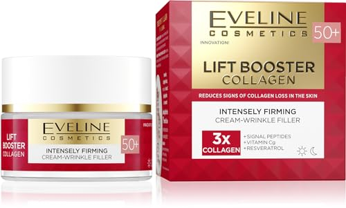 Eveline Cosmetics Crème Riche Anti-Rides et Raffermissante 50+ Lift Booster Collag