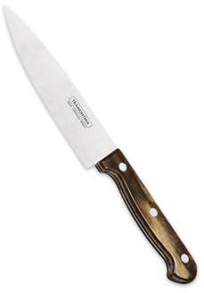 Tramontina Kochmesser, 15 cm, Edelstahl, Holzgriff, spülmaschinenfest