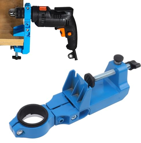 Support De Perceuse Rotative, Support De Perceuse D'établi, Support De Fixation De Perceuse à Main Réglable à 360 Degrés pour Support De Tour, Support De Meuleuse Et Support De Perceuse Rotative