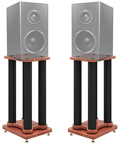 Elitix HiFi Rack Extra Hohe Lautsprecherständer – 20 cm/ 30 cm/ 40 cm/ 50 cm/ 60 cm/ 70 cm/ 80 cm, Universelle Stabile Surround-Sound-Regallautsprecher-Racks, 50cm (19 3/4in) Tall