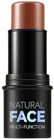 3PCS Face Contour Sticks Set, Contour Stick con Evidenziatore, Bronzer e Blush Shades, facile da applicare con copertura costruibile, lunga durata e resistente al sudore (#12, 40g)