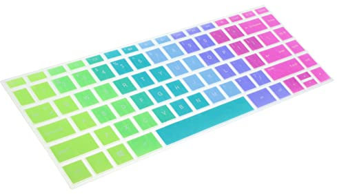 HOMSFOU Keyboard Protector Silicone Laptop Keyboard Cover Compatible Pavilion Scenario