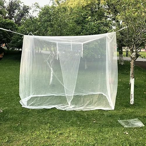 Square White Camping Lightweight Outdoor Mosquito Net Night Portable Foldable Mosquito Control Tent Anti-mosquitoes Bed Canopy