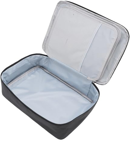 Acouto Casella di Archiviazione dei File 14.57 X 10,63 Pollici, Cassa di Vetro Impermeabile con Blocco, Box Documentazione a Prova di File a Prova di Multistrato, Cassaforte Antincendio