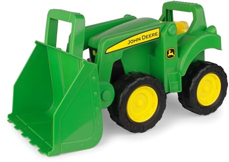 ERTL TOMY Big Scoop John Deere Tractor Toy with Loader - Officially Licensed John Deere Tractor Toys - 15 Inch - Toddler Sand Toys Ages 3 Years and Up
