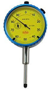 Shars 1 Inch High Precision Dial Indicator Yellow, .001 Graduation 303-3111Y !]