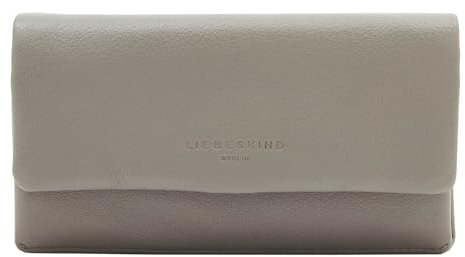 Liebeskind Berlin Geldbörse Damen Slam Leder I Geldbörse Damen groß I viel Platz, viele Fächer & Münzfach mit Reißverschluss I Leder Portemonnaie Damen I Damengeldbörse groß mit RFID-Schutz