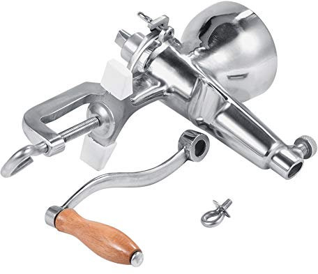 MXXHFC Exprimidor | Exprimidor de Hierba de Trigo de Acero Inoxidable Exprimidor Manual de Hierba de Trigo para apio, Col rizada, Zanahoria, espinaca, perejil, Desmontable, fácil de Limpiar.