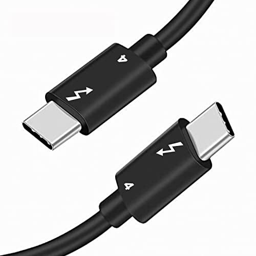 Goodlink Thunderbolt 4 kompatibles USB-C Kabel (2m), 100W Laden, 40Gbps Datenübertragung, 2x 4K 60Hz Bild/Video, eGpu PCI Express