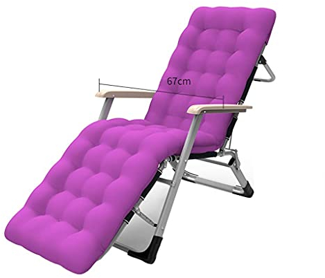 TONZN Liegestuhl, Strandstuhl, Sonnenstuhl, Schwerelosigkeitsstuhl, Freizeit-Loungesessel, extra breit 67 cm, Strandterrasse, Garten, Camping (Farbe: 9 Stoffe) (6 Oxford-Tuch)