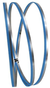 BCOMFY Hoja de Sierra de Cinta de 58-1/2 , 1490mm, 1490x6,35x0,35mm, TPI 10, Sierra de Banda for Basa 1,0, leñador BS200, Accesorios de Herramientas eléctricas, 1 ud.