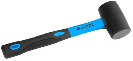 BUBEFSKD Martelli In Gomma Per Bici Portatili Martello Manutenzione Ciclismo Manico Antiscivolo Cuffie Per Biciclette Riparazione Morbide Resistenti A Doppia Faccia