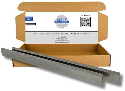 2x Hobelmesser/Streifenhobelmesser 18% HSS 260mm-640mm 20-35mm (510mm x 30mm x 3mm)