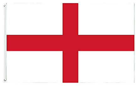 5x3ft Double Sided England National Flag Banner with Two Brass Grommets, Flags Banner, Large England Flags for Parade, Patriotic Activities, Garden Home Decoration