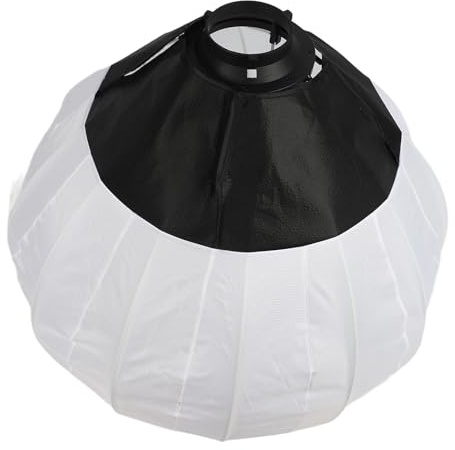 Hamwesh Lantern Softbox, Difusor de Luz de Forma de Bola de 65 Cm con Lanzamiento Rápido para Transmisión en Vivo y Grabación de Video