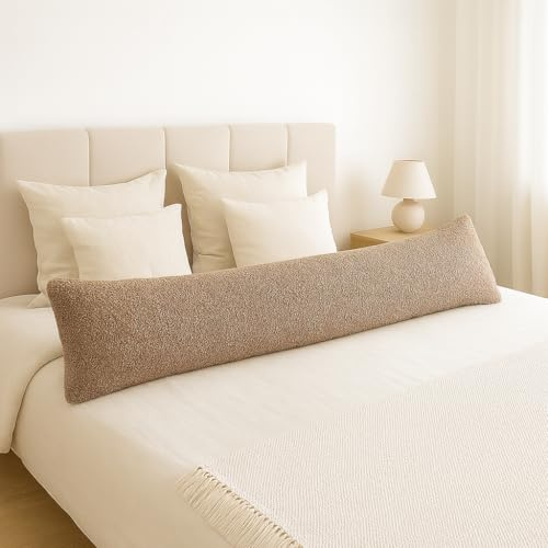 ekmTRADE Seitenschläferkissen 40x145cm Langkissen ergonomisches Schlafkissen, erholsamen Schlaf optimale Druckentlastung, Körperanpassung, für Schwangere, Stillende & Allergiker (83, Kissen mit Bezug)
