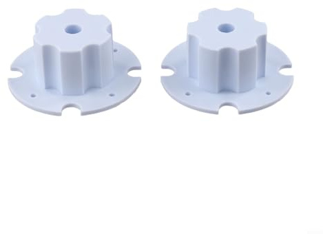 Jonikuper 2pcs Toy Car Gearbox Coupler for Children's Electric Car Tire Adapter, Plastic Connection Clip Compatible with 6 for Torx 390/550/570 Gearbox Wheel, No.(No.5)