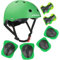 KAMUGO Casco de Bicicleta para niños, Casco para niños de 2 a 8 años, con Equipo de protección Deportivo, Rodilleras, Coderas y muñequeras para monopatín, Ciclismo, Patinete
