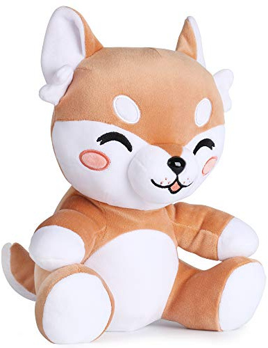 corimori 1849 Akito der Shiba Inu Plüschtier Kuscheltier Stofftier, Kinder Baby Jungen Mädchen, 26cm, Beige
