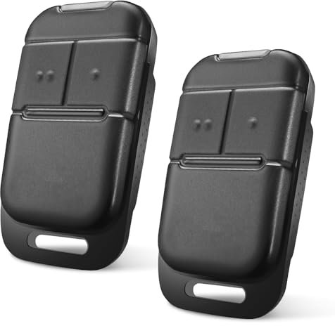 2Pcs 2401539 Telecommande Portail, Télécommande Pour Portail Automatisé 2 Canaux 433.42Mhz, Télécommande Portail Remplace la télécommande pour 1841026