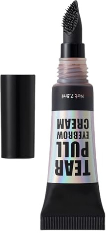 Gel teinté pour sourcils – Mascara pelable, formule imperméable longue durée, outil de mise en forme à séchage rapide | Rehausseur de style anti-taches, finition de couleur naturelle pour le maquillag